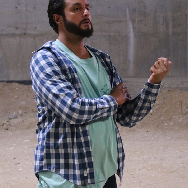 احمد الفيشاوي وهند الحناوي وابنتهما 