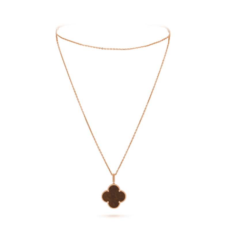 سلسال طويل من مجموعة magic alhambra من Van Cleef & Arpels