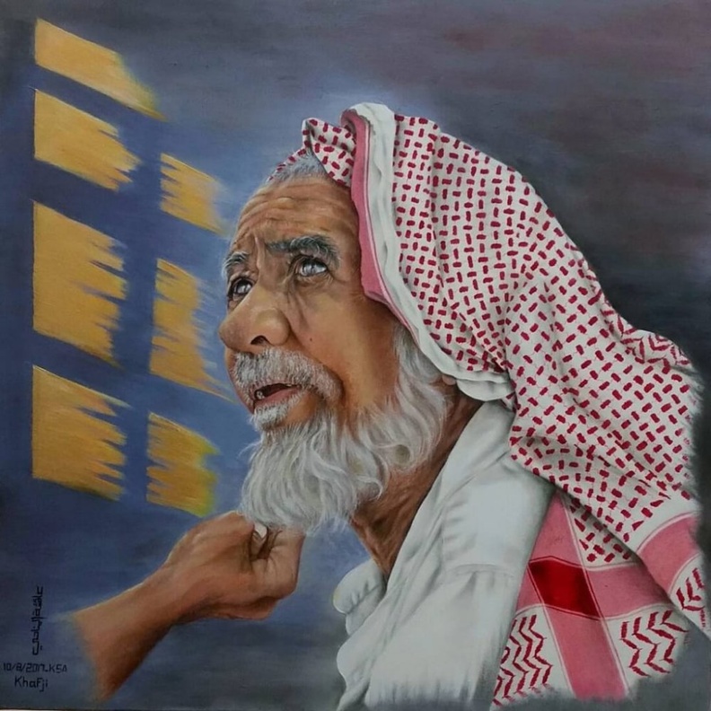 مقابلة مع الفنانة التشكيلية عائشة المناحي