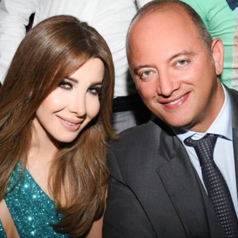 نانسي عجرم وزوجها