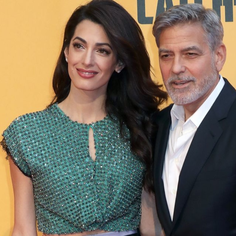 امل علم الدين وجورج كلوني