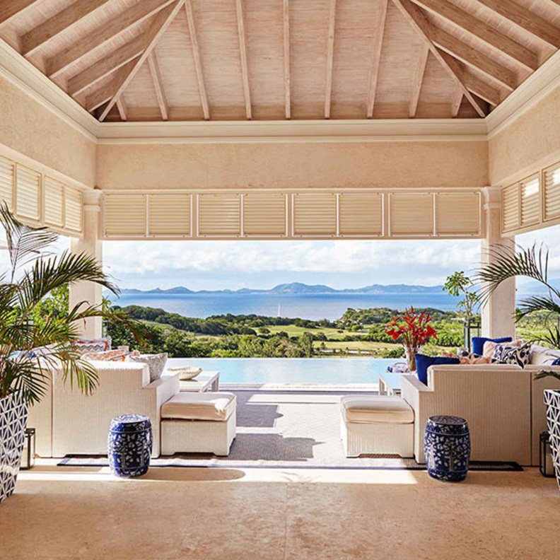  الفيلا التي أقامت بها عائلة كمبريدج تطل جزيرتي بيكيا وسانت فنسنت