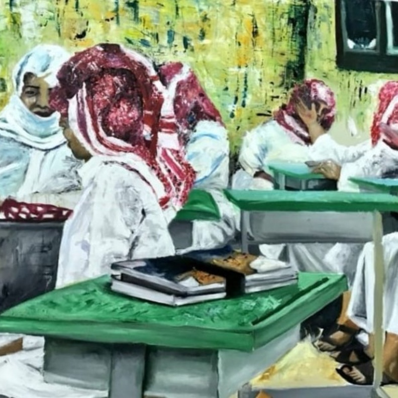 مقابلة مع الفنانة التشكيلية مها الكافي