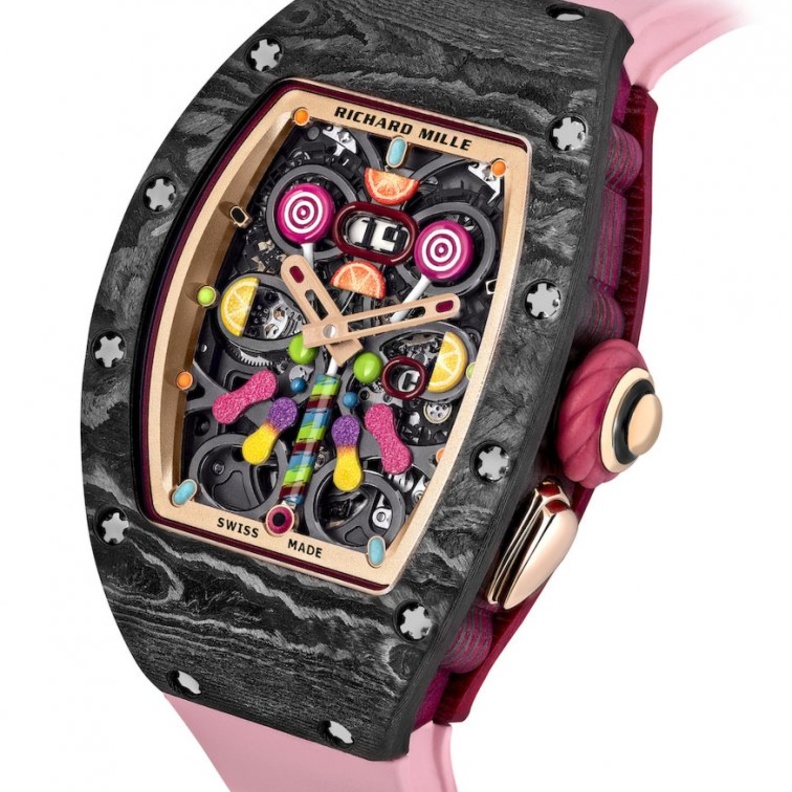 ساعة فريدة بألوان شبابية زاهية من Richard Mille
