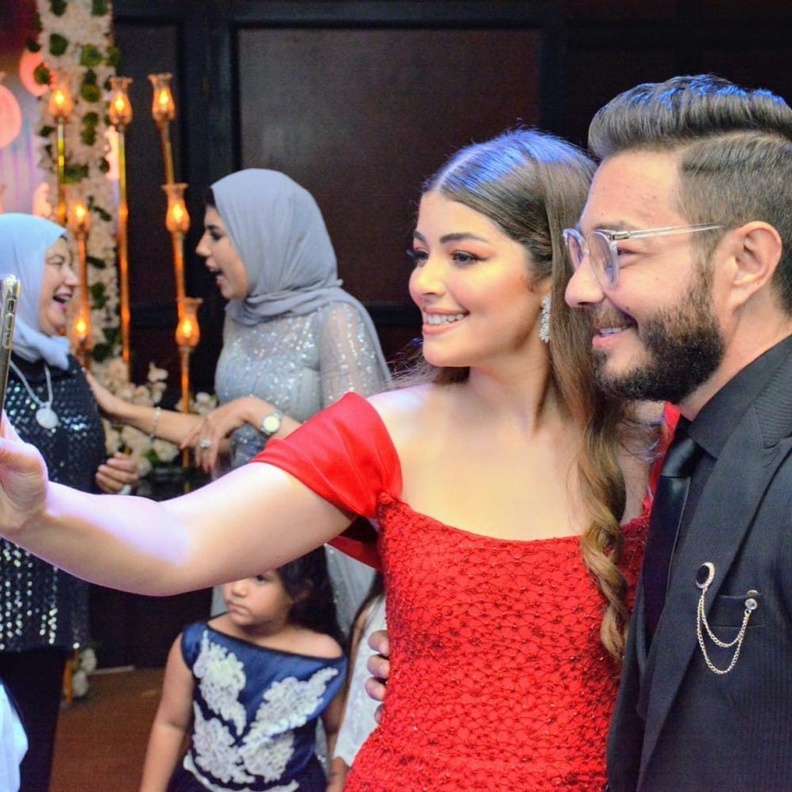 أحمد زاهر وابنته