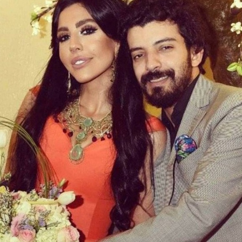 ليلى اسكندر وزوجها