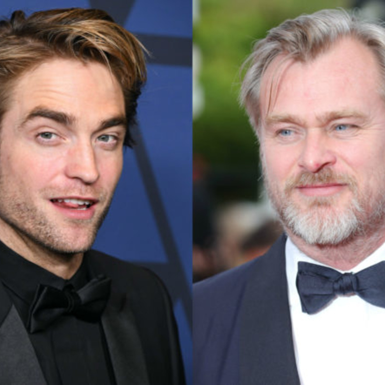 روبرت باتينسون و كريستوفر نولان