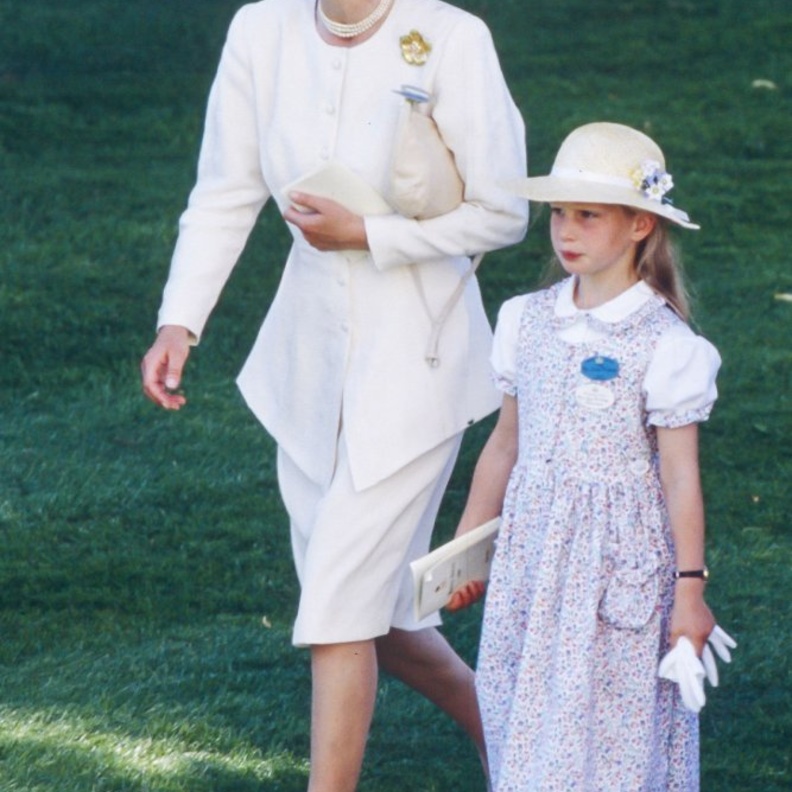 الأميرة آن وابنتها