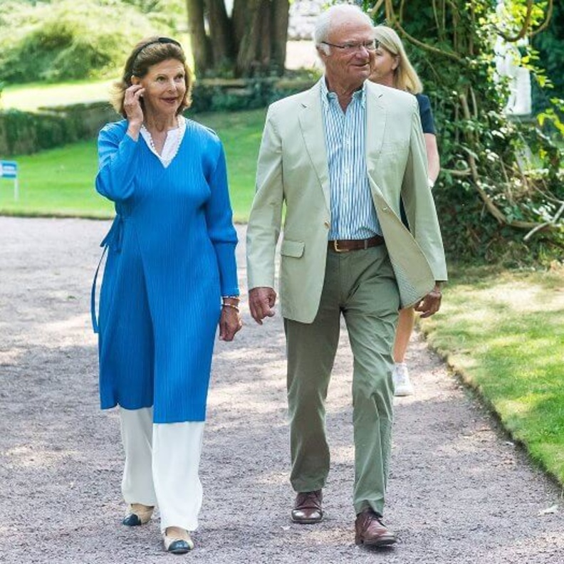 ملك وملكة السويد يقومان بتسليم جوائز سوليدين 