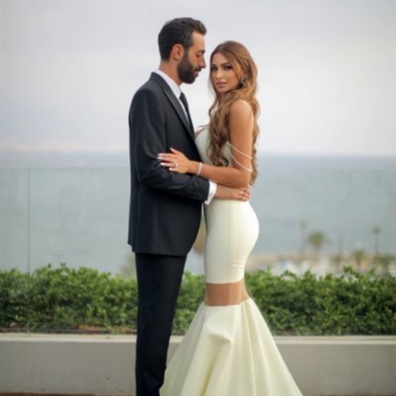  رنين مطر خلال حفل خطوبتها