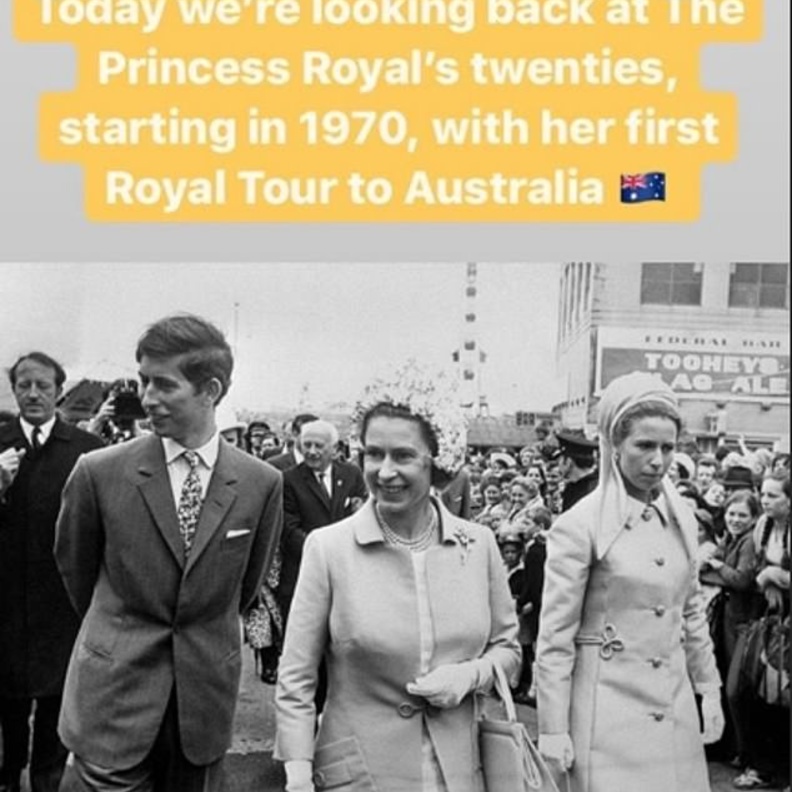  حياة الأميرة آن في شبابها