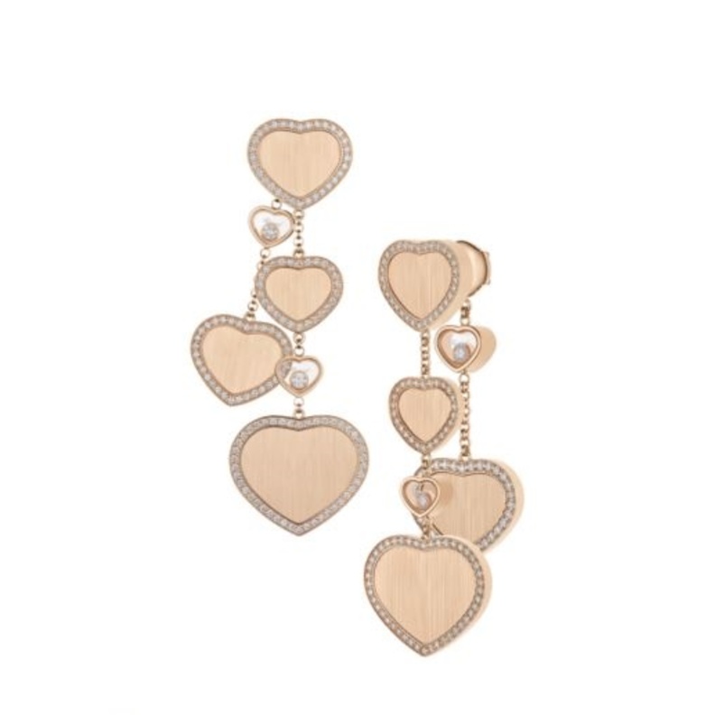 موديلات اقراط بارزة من شوبارد Chopard