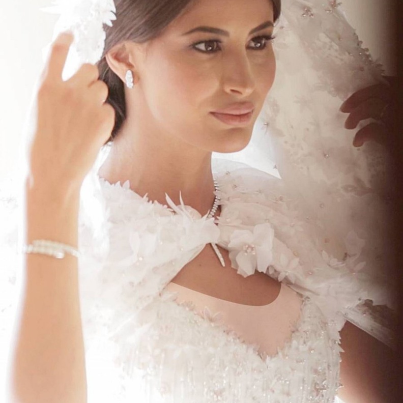 موديلات طرحات للعروس من وحي ريم السعيدي