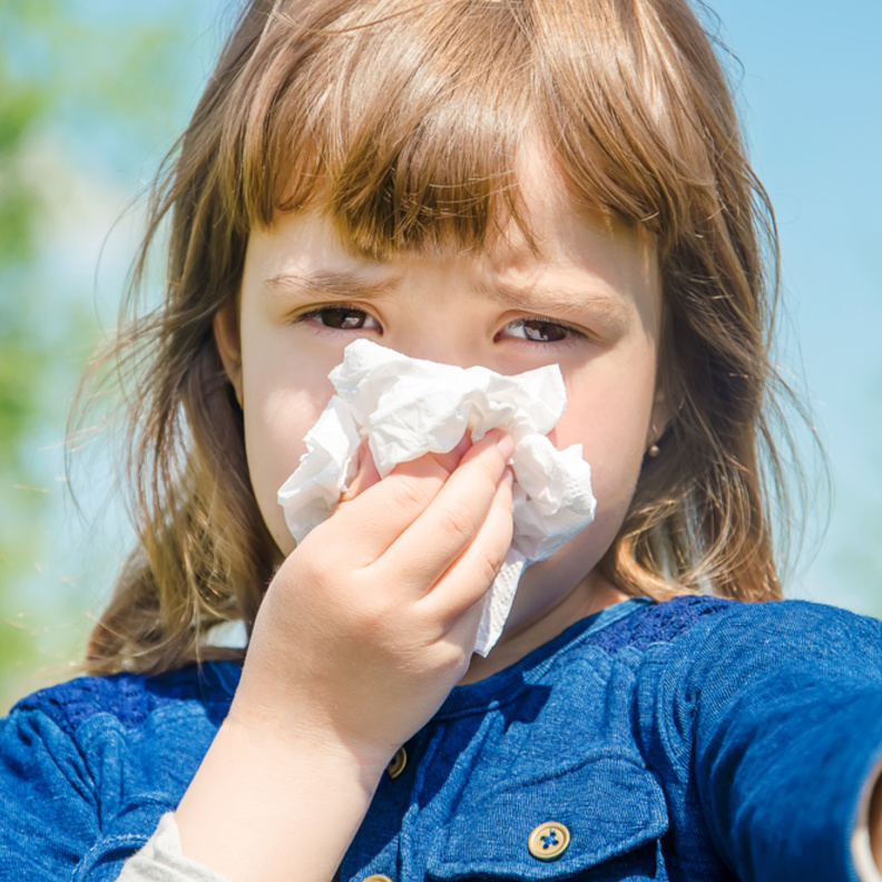 علاج زكام الاطفال في الصيف
