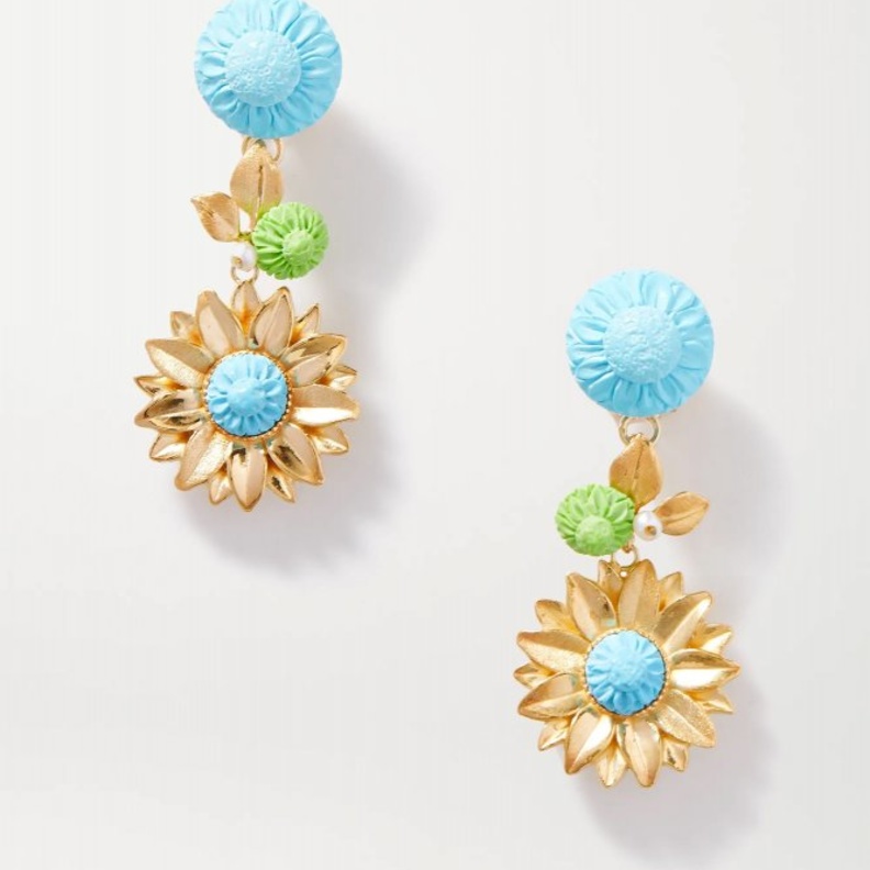 مجوهرات للاطلالات البحرية  أقراط من أوف رير أوريجين