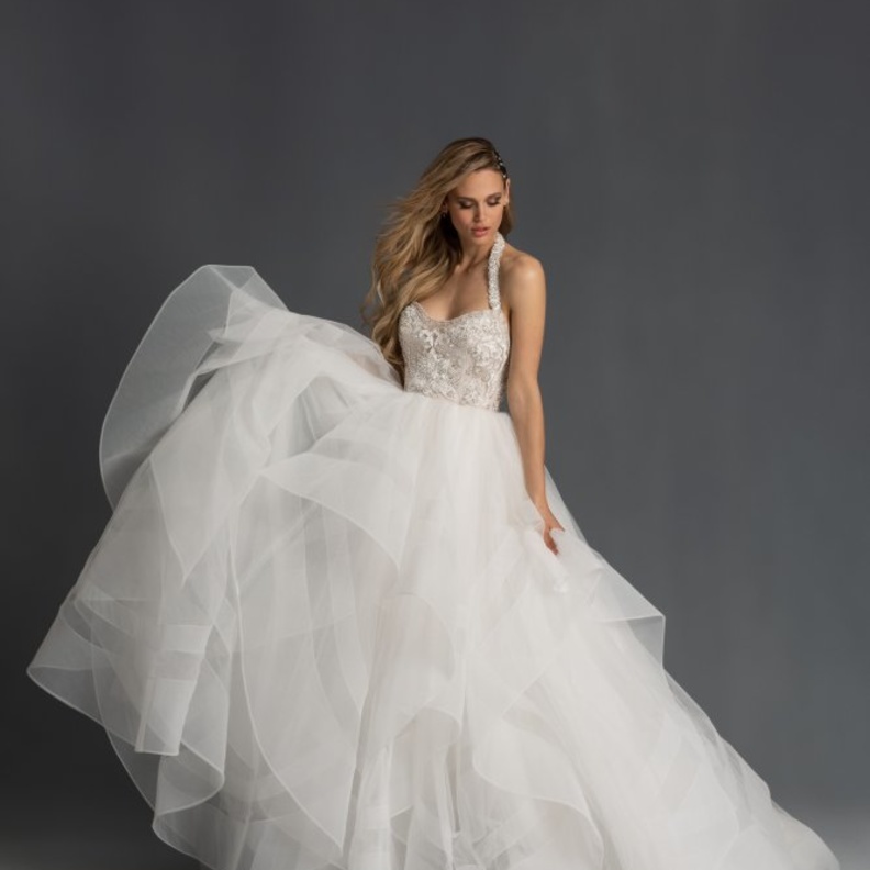 فستان منفوش من hayley paige