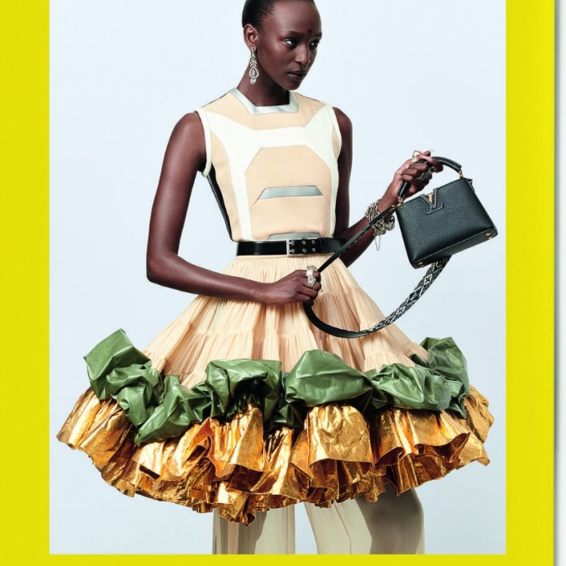 الحملة الاعلانية الخاصة بدار لويس فويتون