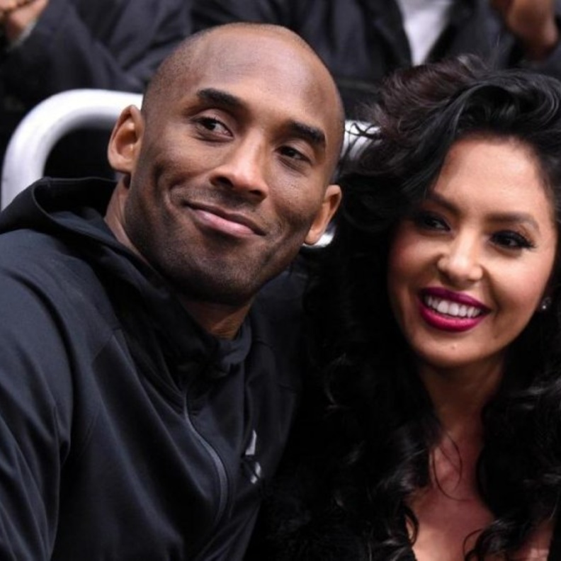 كوبي براينت وزوجته