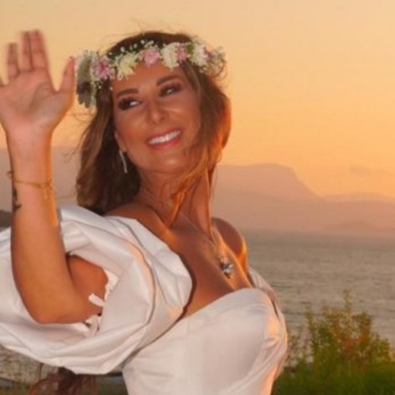  احتفلت كاتيا كعدي بزفافها بعد الانفجار