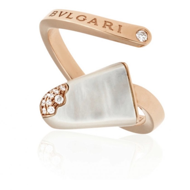  خاتم Bvlgari على شكل جيلاتو