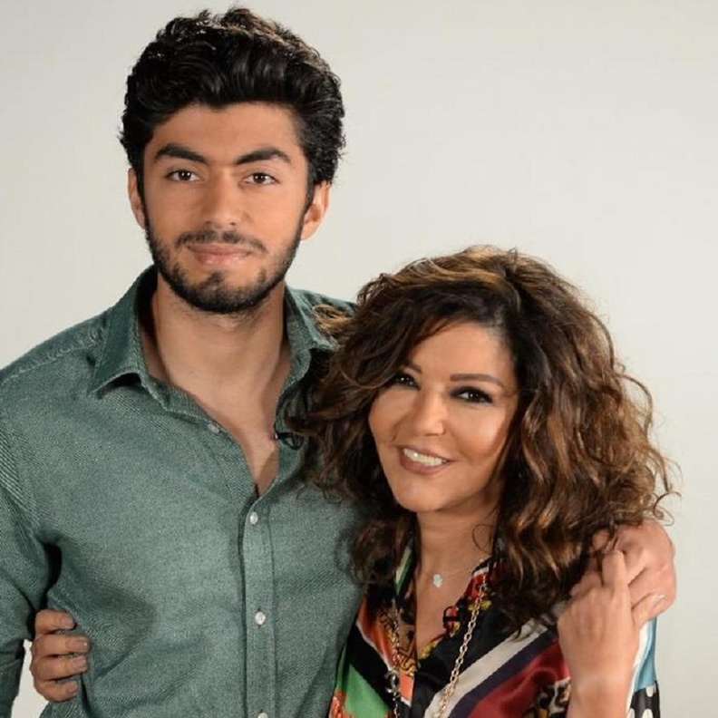 سميرة سعيد وابنها شادي