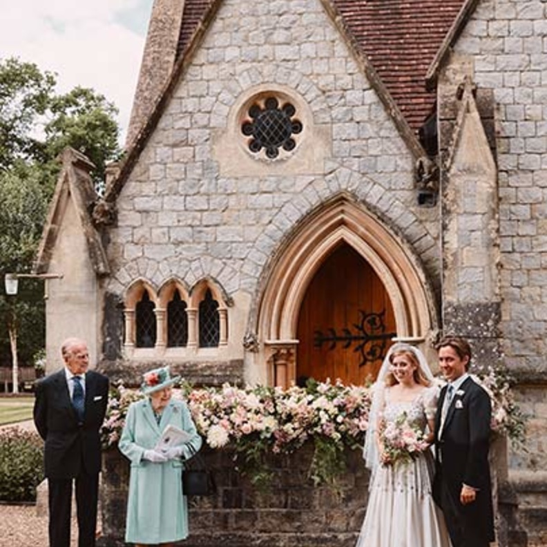 الأميرة بياتريس أقامت حفل زفاف صغير