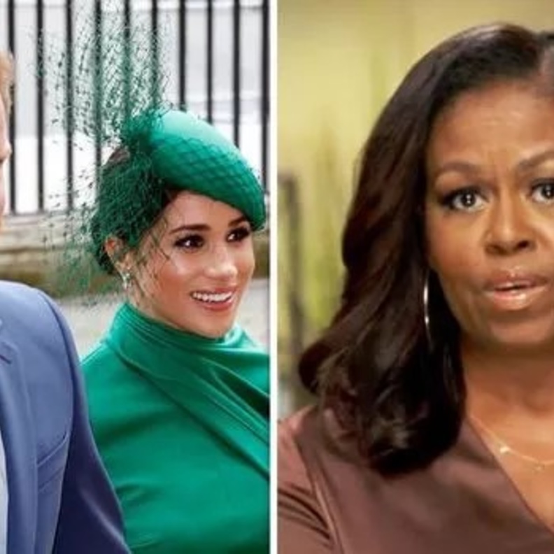 الأمير هاري وميغان ماركل انبهرا بميشيل أوباما