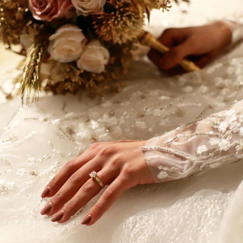 لقطة لعروس من المصورة السعودية أميره البلوي