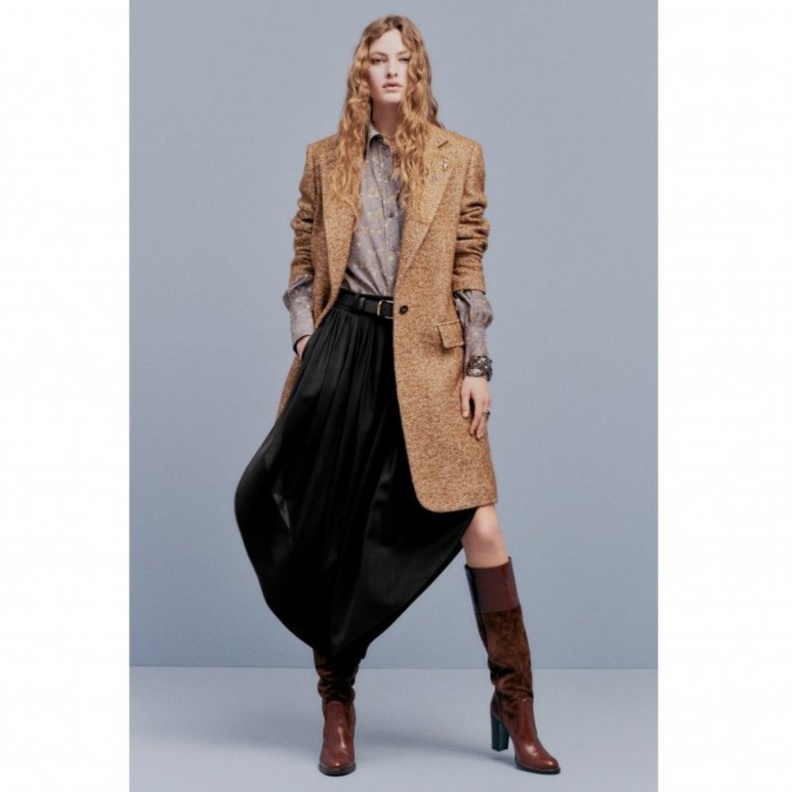  تنورة من الحرير من Chloé