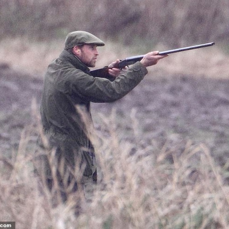  الأمير وليام والأمير جورج يذهبان معا في رحلة صيد على أرض بالمورال