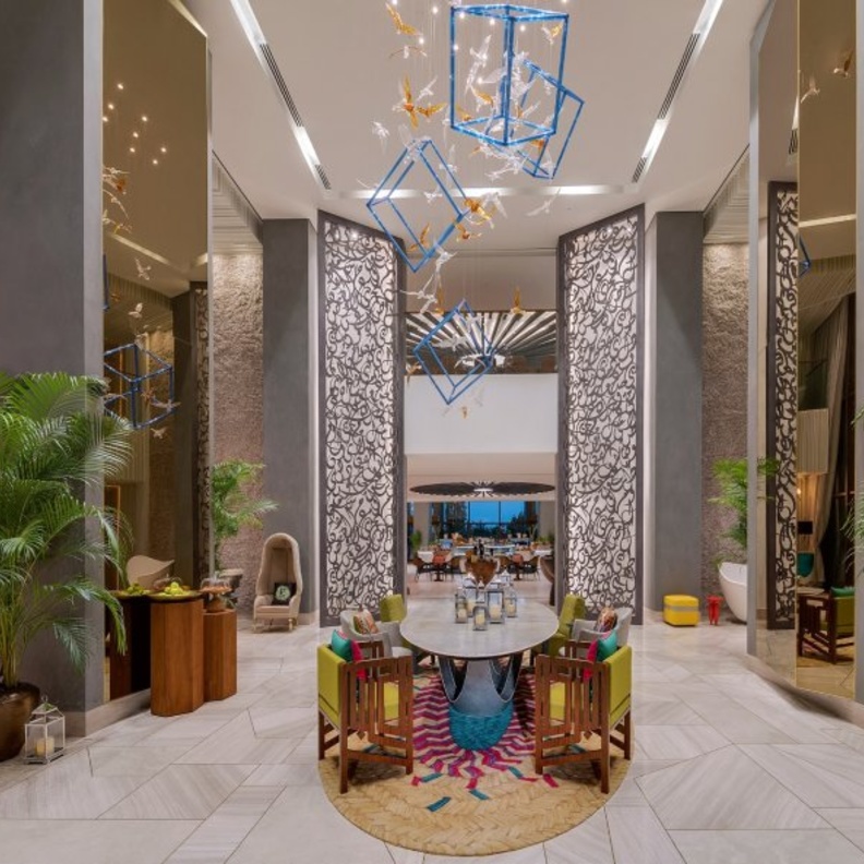الردهة الرئيسية لفندق