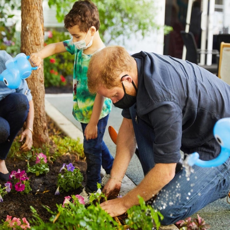زهور الأميرة ديانا المفضلة حاضرة دائما بفضل هاري وميغان