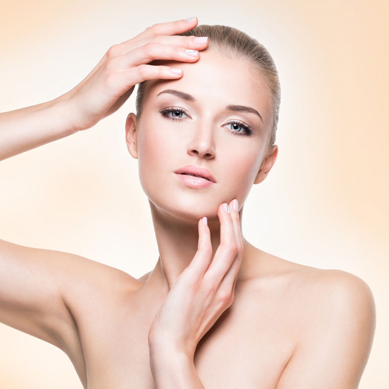 طبقي خلطات طبيعية امنه مع الشعر تحت الجلد البسيط