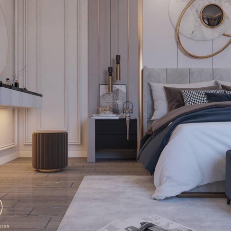 احدى تصاميم المصممة السعودية اثير فهد