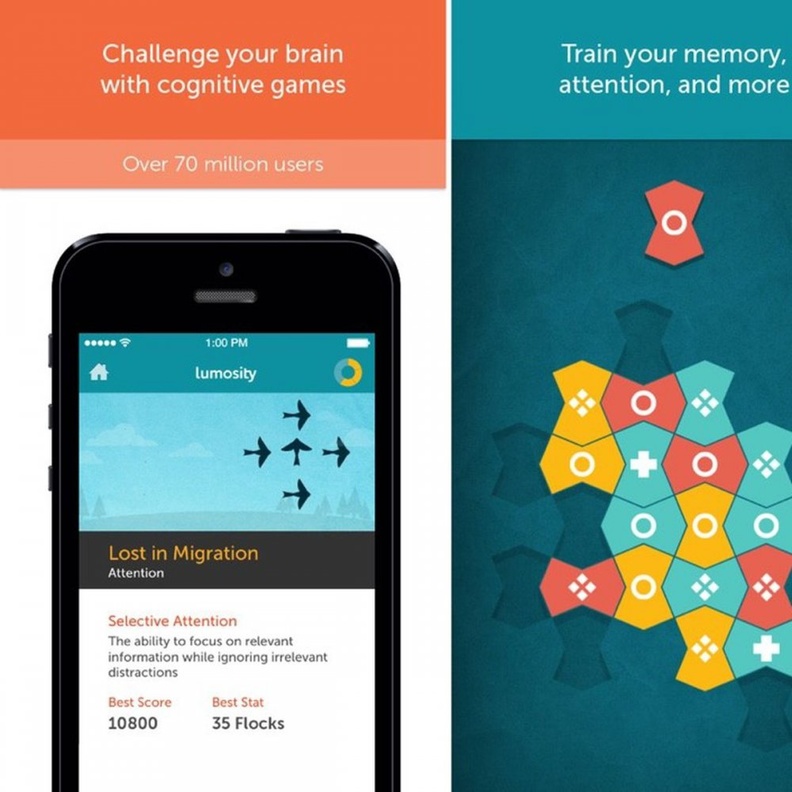 تطبيق Lumosity