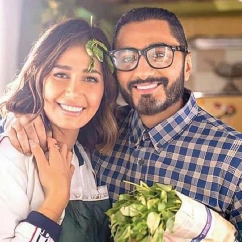 تامر حسني مع حلا شيحة