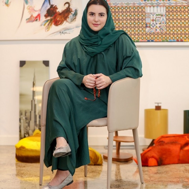 المصممة السعودية آية البيطار