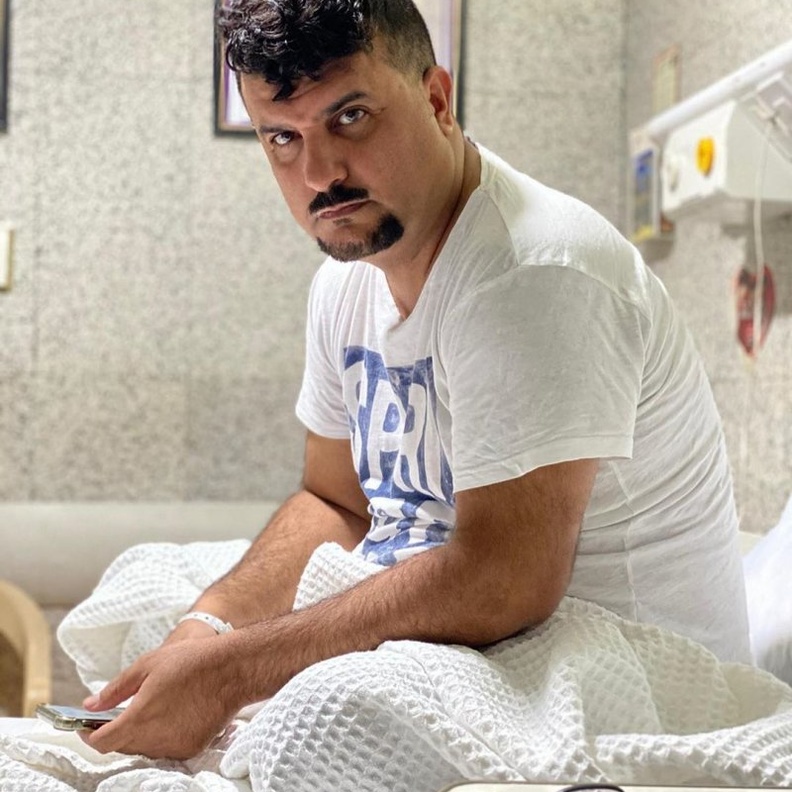 مشاري البلام يخضع للجراحة