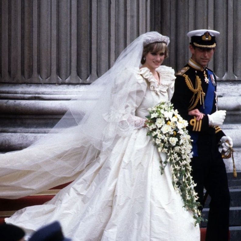  فستان زفاف الأميرة ديانا Princess Diana أميرة ويلز