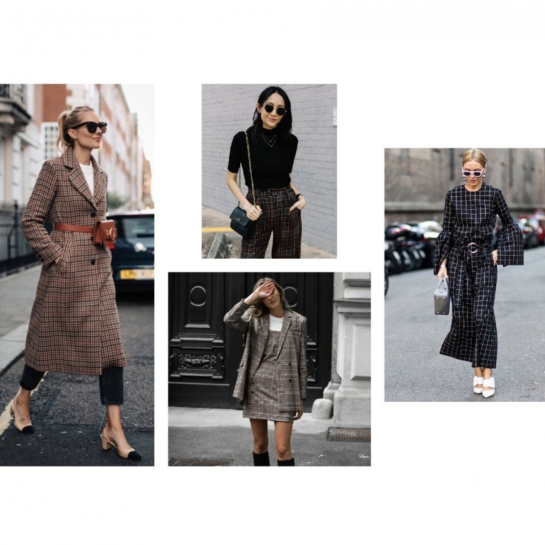 تنسيق اطلالات بنقشة الكاروه 