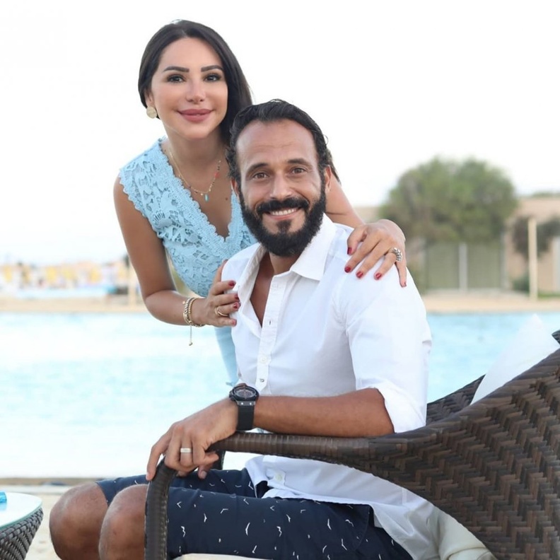 يوسف الشريف وإنجي علاء