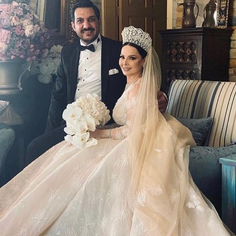 ديانا كرزون وزوجها