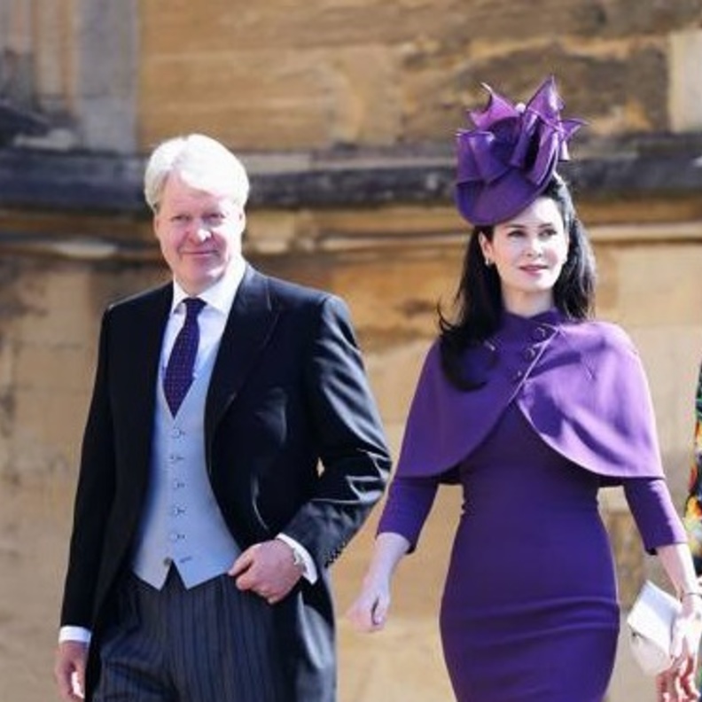 تشارلز سبنسر وزوجته كارين