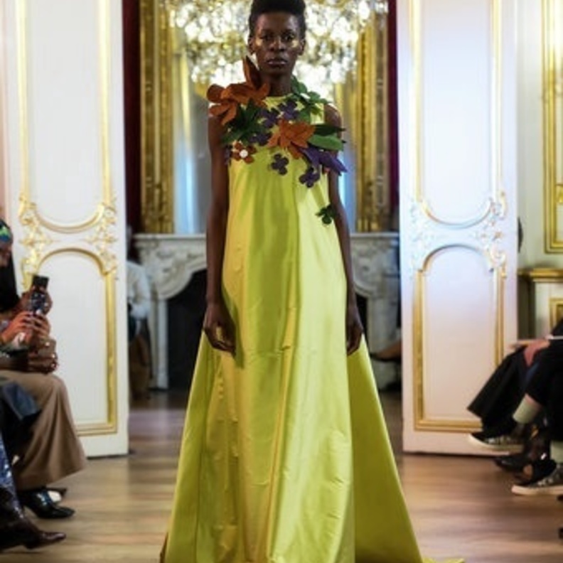 فساتين خطوبة لاخفاء البطن البارز من imane ayissi