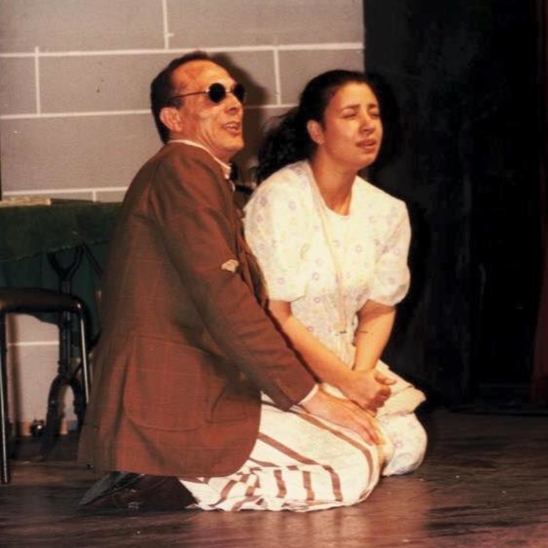 محمد صبحي وعبلة كامل 