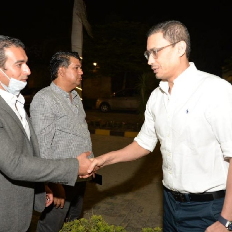 عزاء المنتج محمد زعزع