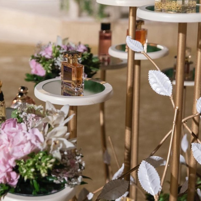  جاذبية ديكور حفل الزفاف من تصميم سعد الفهد