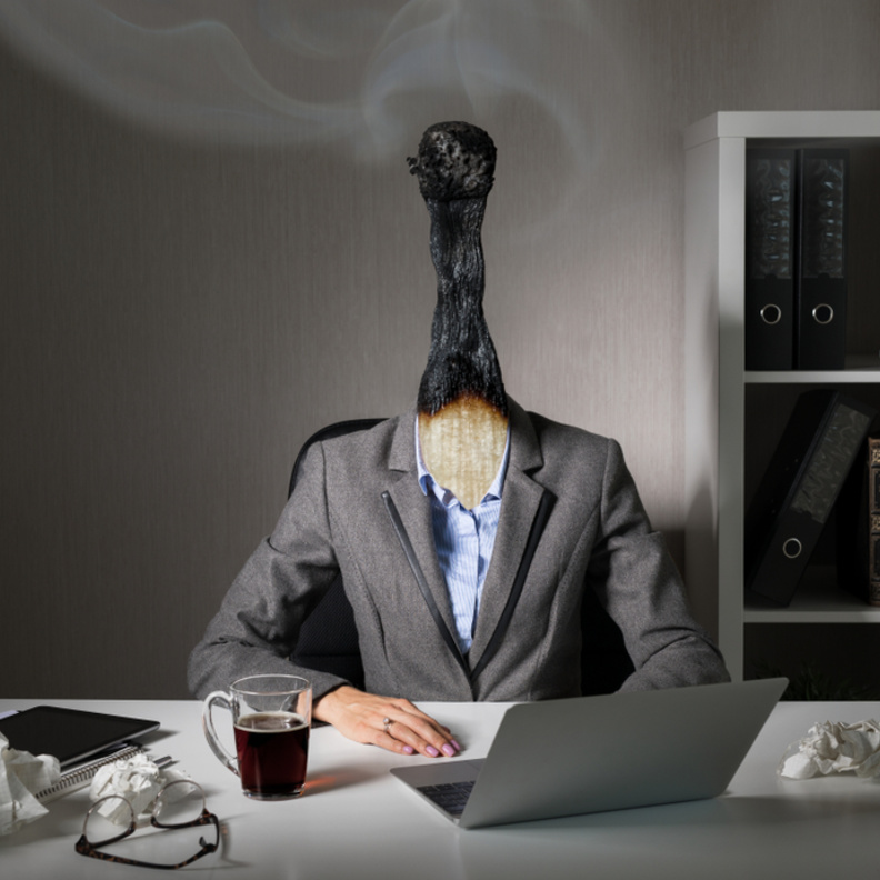 هل الانهاك الوظيفي من الامراض النفسية