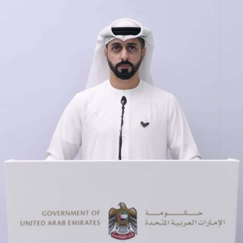 الدكتور عمر الحمادي، المتحدث الرسمي للإحاطة الإعلامية لحكومة الإمارات