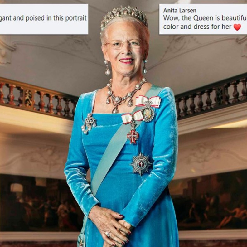 صورة جديدة بمناسبة عيد ميلاد ملكة الدانمارك